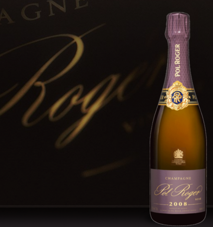 宝禄爵宣告2008年份干型桃红香槟