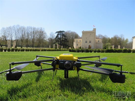 高科技再现：无人机用于葡萄园规画