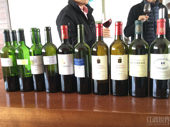 红酒世界采购团队参加柏菲玛凯酒庄2015年期酒品鉴会